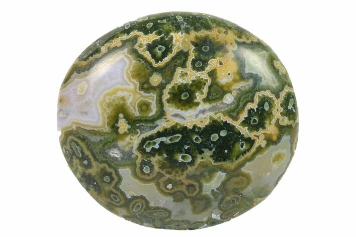 Unique Ocean Jasper Pebble - Madagascar #158349